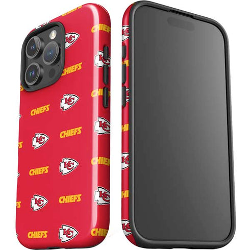 NFL Kansas City Chiefs Blitz Series iPhone 16 Pro Impact Case